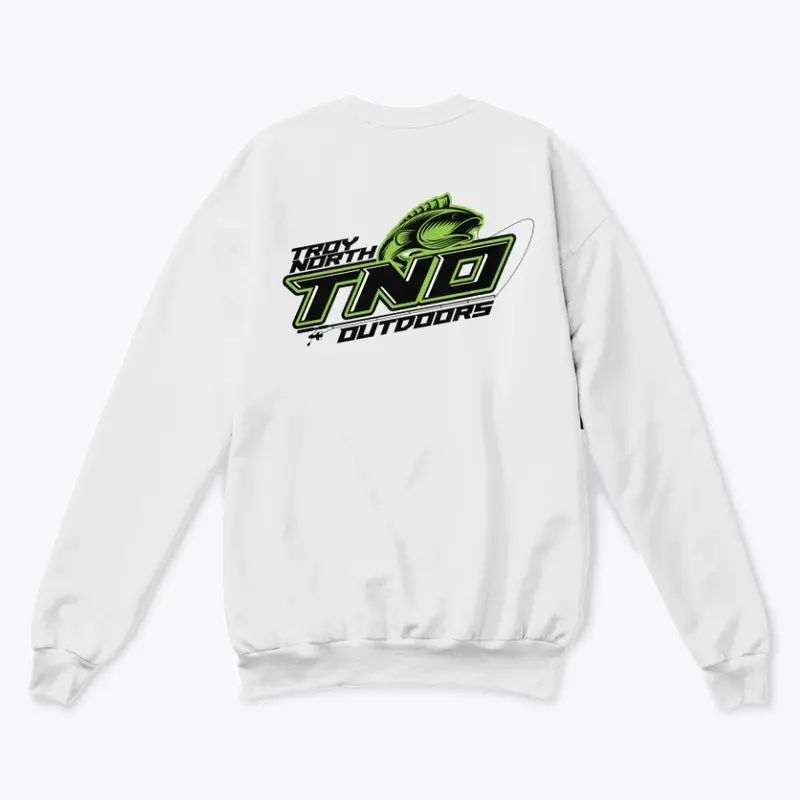 Sweatshirt with Logo on Front and Back