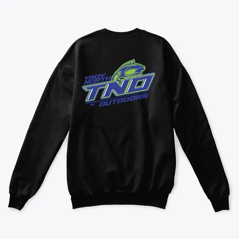 Sweatshirt with Logo on Front and Back